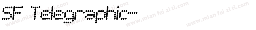 SF Telegraphic字体转换